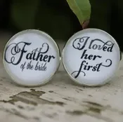 I Loved Her First Cufflinks