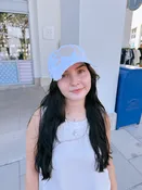 30A Heart Hat - White (exclusive)