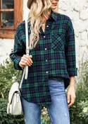 Button Down Flannel Shirt