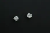 14k white gold Diamond Studs 0.80 carats by Stark Jewelers — Stark Jewelers