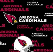 Arizona Cardinals NFL Football Fabric Traditions 58-60 inches wide Cotton Fabric NFL-6239D