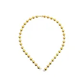 6mm Beaded Necklace 18"