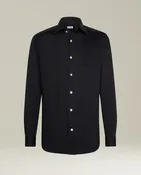 BLACK NERANO COTTON SHIRT