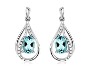 Aquamarine Earrings