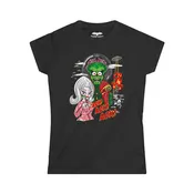 Alien Invasion Tee — Retro Sci‑Fi 'Ack! Ack!' - Women's Shirt