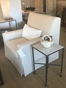 Custom Club Chair — Brady Gray