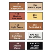 Brush Pen Color Lacquer – Wood Tone Assortment 710