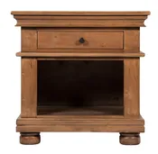 Gallatin 1 Drawer Night Stand / Vintage Finish (as shown)