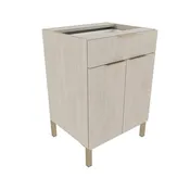 24" Door Drawer Base - with legs