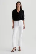 AG Farrah Boot Crop Gallery White