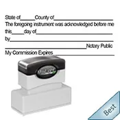 Acknowledgement Pre Inked Stamp
