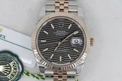 Rolex Datejust 41 126331 Black Motif Dial Jubilee Band Box & Papers Year 2023