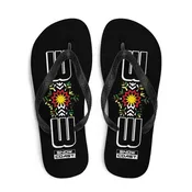 Camo 303 Black Flip-Flops