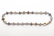 Bracelet - 18k gold, fancy Sapphires