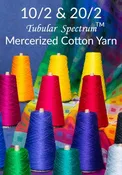 10/2 and 20/2 Mercerized Cotton Yarn - Tubular Spectrum