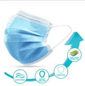 3-Ply Filter Disposable Face Masks