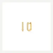 14KY Diamond Lola Huggie Earring