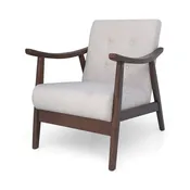 Chabani Mid-Century Modern Accent Chair by