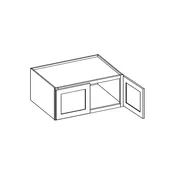18″ High Wall Refrigerator Cabinet