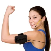 Aeromic Arm Band Microphone Transmitter Pouch - Black