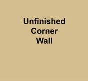 Unfinished Corner Wall