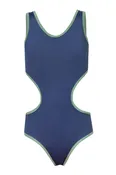 Back Off - Blue One Piece