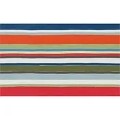 Multi-color Striped Rug — J.J. Poole Opticians
