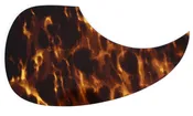 Acoustic Guitar Pickguard, Vinyl self-adhesive Teardrop T4