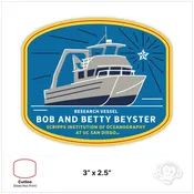UC San Diego | Scripps Oceanography - Bob and Betty Beyster 3x2.5"
