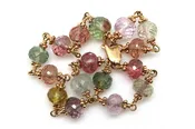 Bracelet - 18k gold Tourmaline