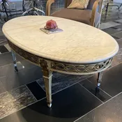 Shop: Statuary Calacatta Marble on French Antique Base — Adamo Stone Design