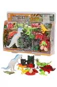 15-piece Dinosaur Figures Play Set Kit