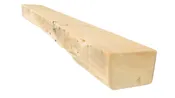 4.5" x 7" x 64" Resawn Wood Mantel