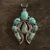#7 Turquoise Pendant