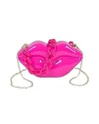 Acrylic Lip Clutch — Bagz & Bling