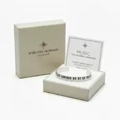 88-Key Piano Cuff Bracelet - Music Lover & Pianist Gift
