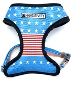 American Flag "Knit" - Star Patches Reversible Harness