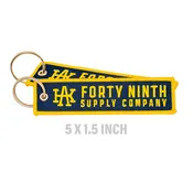 AK Monogram Keychain