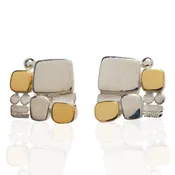 Box Stud Earrings
