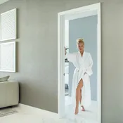 Waffle Shawl Unlined Bathrobe