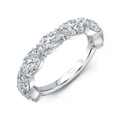 1-Row Diamond Anniversary Ring
