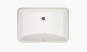 31" Solid Surface Vanity Top with Rectangular Porcelain Bowl