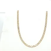 10k Classic Yellow Gold Mariner Link Chain Necklace