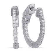 0.70 inch Securehinge Hoop Earring