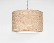 Abaca Rope Drum Chandelier