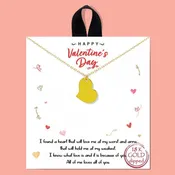 All Of Me Loves All Of You Necklace in Gold