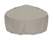 48" Fire Pit Cover (Black Or Khaki)