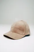 Beige Suede Cap