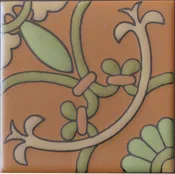 San Miguel Terra Cotta 3 3/4" Porcelain Tile