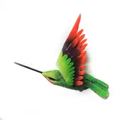6" Airbrushed Hummingbird - LCHB3